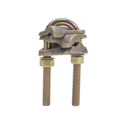 Conector X 2 Cables / Calibre 4-2/0 AWG / Bronce 100% / Unión Cruzada / Sin Soldadura / Baja Resistencia