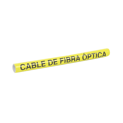 Marcador de Fibra Óptica Color Amarillo, Diámetro de Aplicación de 6.4 a 12.5 mm