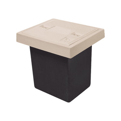 Registro de Telecomunicaciones L1T Ligero, 1 Tapa, Resistencia 2.5 Toneladas, Uso Peatonal