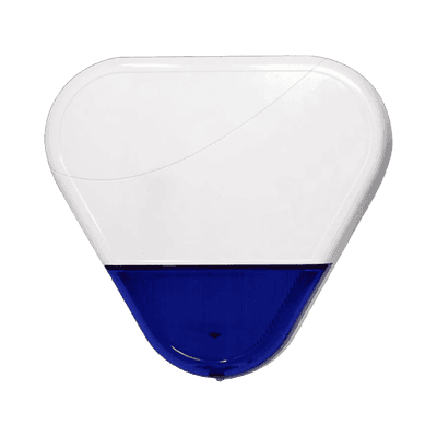 ALULA - Sirena Inalámbrica para Exterior / Volumen Sonoro 100 dBA / Vida Útil Batería 2-5 años / Alimentación AC Opcional / Resistente al Agua IP56 / Compatible Connect+