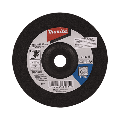 Disco de desbaste de 4 1/2"