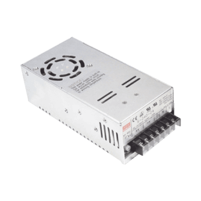 Fuente de poder, industrial de CD, 15 Volts, 1,7 Amp, 25 Watts con gabinete.