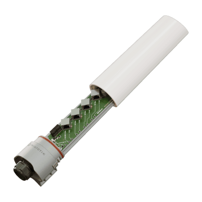 (GPeRx4) Extensor PoE Administrable SwOS para Exterior/ 3 Puertos de Salida af/at / PoE IN 90 Watts / Puertos Aislados