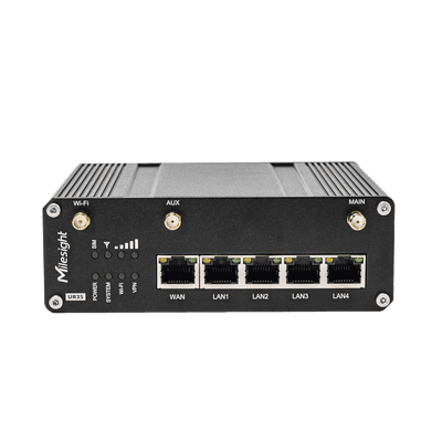 Router Celular Industrial 4G LTE con WiFi y Puertos Ethernet para IoT y M2M