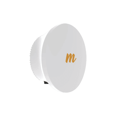 Radio Backhaul PTP en frecuencia 24 GHz, MIMO 4X4:4, 1.5 Gbps, Antena integrada 33 dBi, IP67, Puerto SFP, Adaptación automática al entorno, Sin interferencia