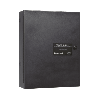 Fuente de Alimentación Remota / 10 Amperes / 3 Entradas / 7 Salidas NAC o Auxiliar de 24 Vcc / Compatible con paneles Notifier, Farenhyt, Silent Knight y Fire-Lite / Gabinete Negro