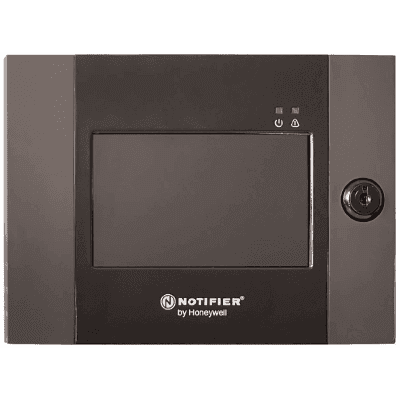 Pantalla Remota Táctil / 5 Pulgadas a Color / 10 Unidades en Serie / Bus AIO 2 Hilos / UL 864 y UL 2610