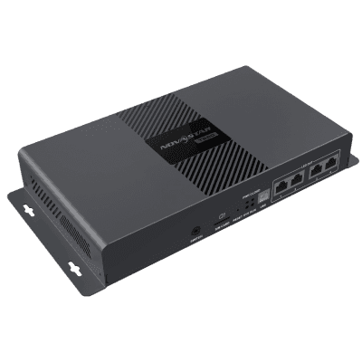 Reproductor Multimedia TB60 / 4K Ultra HD / 4 Puertos Gigabit Ethernet / 2.3M Píxeles de Carga / Control Cloud / Wi-Fi 2.4 GHz / HDMI 1.3 / Audio Estéreo / Android 11