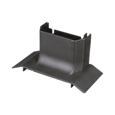Accesorio de Conexión a Canaleta T70, Para Canaleta de Piso AFR4BCBL6, Material PVC Rígido, Color Negro