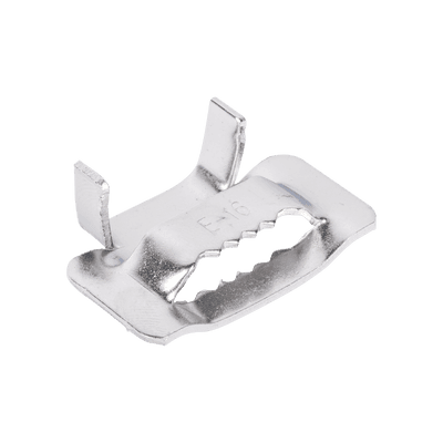 Hebillas PanSteel™ de Acero Inoxidable 201, Para Uso con Fleje ESW16T76-CR2 de 5/8, Paquete de 100pz