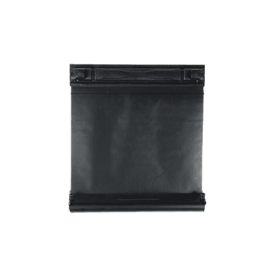 Tapa Ciega Tipo Cortina, Para Rack de 19 in, Ajustable de 4 a 51 UR, Color Negro