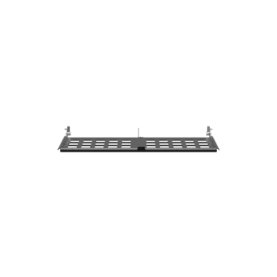 Organizador de Holgura para Cable de Fibra Óptica, Uso con Paneles HD Flex de 1 UR, Color Negro