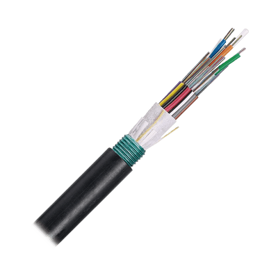 Cable de Fibra Óptica 6 Hilos, OSP (Planta Externa), Armada, MDPE (Polietileno de Media Densidad), Multimodo OM3 50/125 Optimizada, Precio Por Metro