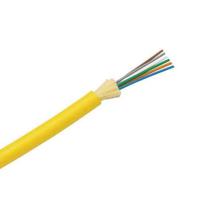 Cable de Fibra Óptica de 12 Hilos, Monomodo OS2 9/125, Interior, Tight Buffer 900um, No Conductiva (Dieléctrica), OFNR (Riser), Precio Por Metro