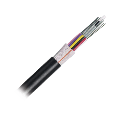 Cable de Fibra Óptica de 24 Hilos, OSP (Planta Externa), No Armada (Dieléctrica), 250um, Monomodo OS2, Precio Por Metro