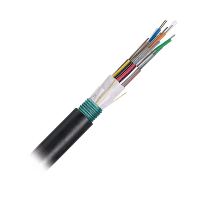 Cable de Fibra Óptica de 6 Hilos, OSP (Planta Externa), Armada, 250um, Monomodo OS2, Precio Por Metro
