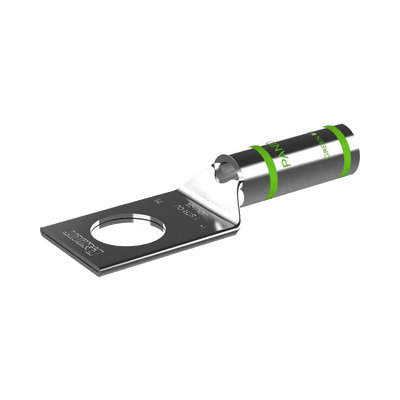 Zapata de compresión LCA1-38-E, para cal. 1 Awg, Barreno para tornillo prisionero de 3/8, 1 Pieza