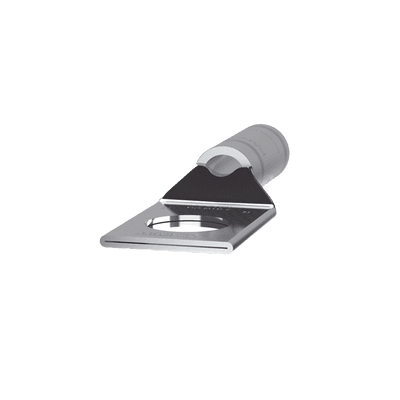 Zapatas de compresión LCA2-38-Q, para cal. 2 Awg, Barreno para tornillo prisionero de 3/8, 1 Pz
