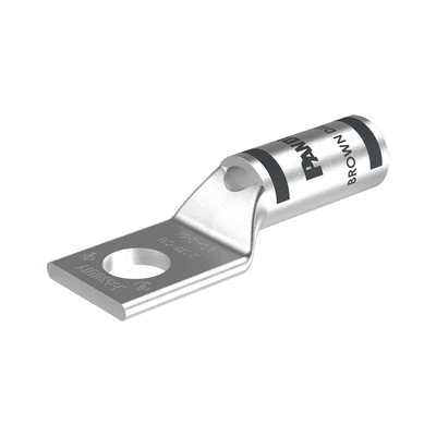 Zapata de compresión LCA2-56-Q, para cal. 2 Awg, Barreno para tornillo prisionero de 5/16, 1 Pz