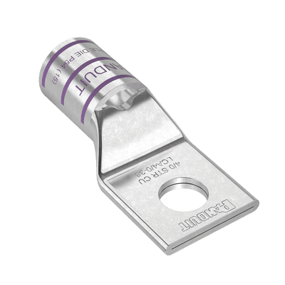 Zapata de Compresión de Cobre con Orificio 3/8", para Cable 4/0 AWG. 1 Piezas