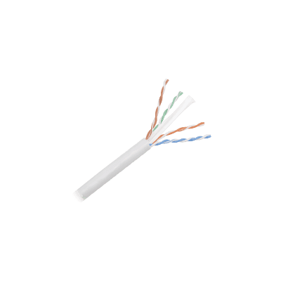 Bobina de Cable UTP 305 Metros (1000 Pies) de Cobre, NetKey, Reelex, Gris, Categoría 6 (24 AWG), 1000Mbps, PVC (CM), de 4 Pares
