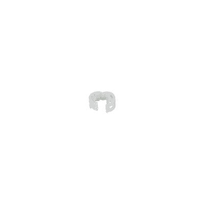 Kit de 25 Clips de Identificación Para Patch Cords, Compatible con Diámetros de 4.7 a 7.8 mm (0.19 a 0.31 Pulgadas), Color Blanco