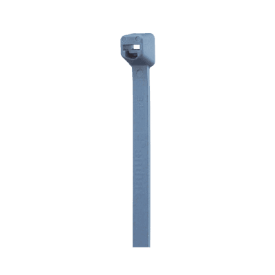 Cincho Pan-Ty™ 203mm Largo x 3.4mm ancho,  Intermedio de Nylon 6.6 y Metal Detectable, Color Azul. 100 Piezas.