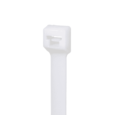 Cincho de Nylon 6.6 de Bloqueo, 188 mm largo x 4.8mm ancho, Color Natural, Interior, Paquete de 1000pz