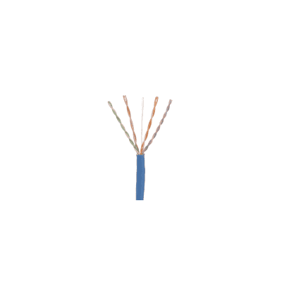 Bobina de Cable UTP 305 Metros (1000 Pies) de Cobre, TX6000? PanNet, Azul, Categoría 6 (24 AWG), CMP (Plenum), de 4 Pares