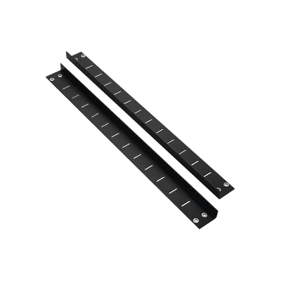 Kit de Rieles Posteriores para Gabinetes PanZone de Panduit, de 12 UR, Color Negro