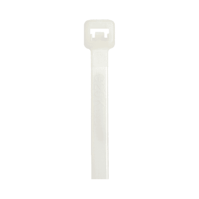 Cincho de Nylon 6.6 StrongHold™, 533mm largo x 7.6mm ancho, Color Natural, Plenum, Paquete de 100pz