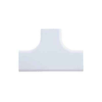 Accesorio en "T", para uso con canaleta LDPH10, material ABS, Color Blanco