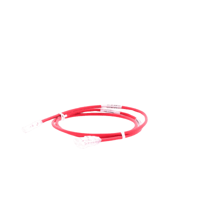 Cable de Parcheo TX6, UTP Cat6, Diámetro Reducido (28AWG), Color Rojo, 0.61 Metros (2 Pies)