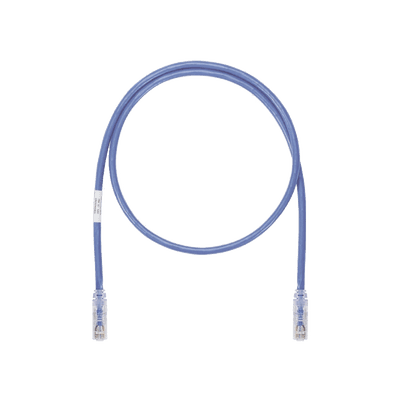 Cable de Parcheo UTP, Cat6A, 24 AWG, CM, Color Azul, 15.24 Metros (50 Pies)