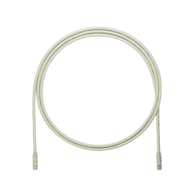 Cable de Parcheo UTP, Cat6A, 24 AWG, CM, Color Gris, 2.13 Metros (7 Pies)