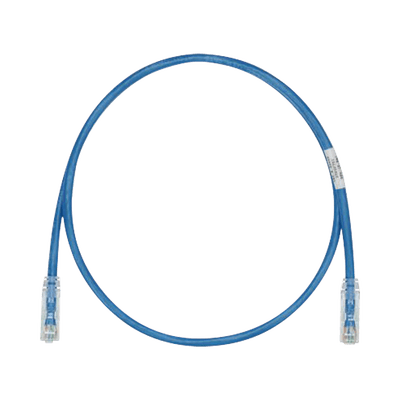 Cable de Parcheo TX6, UTP Cat6, 24 AWG, CM, Color Azul, 3.05 Metros (10 Pies)