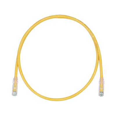 Cable de Parcheo TX6, UTP Cat6, 24 AWG, CM, Color Amarillo, 1.52 Metros (5 Pies)