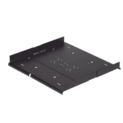 Canal superior tipo cascada / 632 mm ancho / 2.07 pies profundidad / 2 o 4 postes / Negro