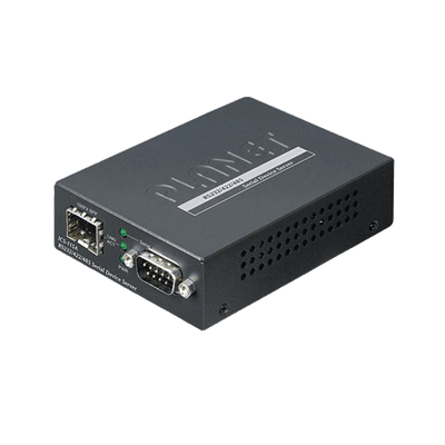 Convertidor de Medios RS-232/422/485 a SFP 100 Base-FX