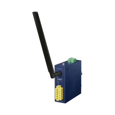 (LoRa) Controlador de nodo industrial IP30, Dos Interfaces de Entrada y Salida Digital,Soporta Protocolo LoRaWAN Clase C,