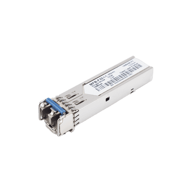 Transceptor mini-Gbic SFP 100Mbps LC 1310nm para fibra Mono Modo 20 Km