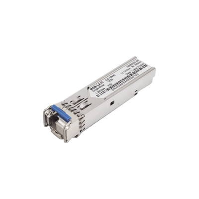 Transceptor WDM Mini-Gbic SFP 1G LC TX:1310nm RX:1550 Para Fibra Mono Modo 10 Km, Requiere MGB-LB10