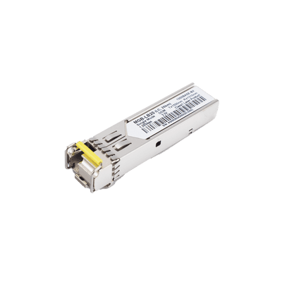 Transceptor mini-Gbic SFP 1G LC TX:1550nm RX:1310 para fibra Mono Modo 20 Km WDM, Requiere MGB-LA20