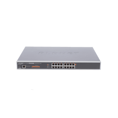 Inyector HUB Adminsitrable Ultra PoE 802.3af/at 8 Puertos Gigabit, Potencia 400W