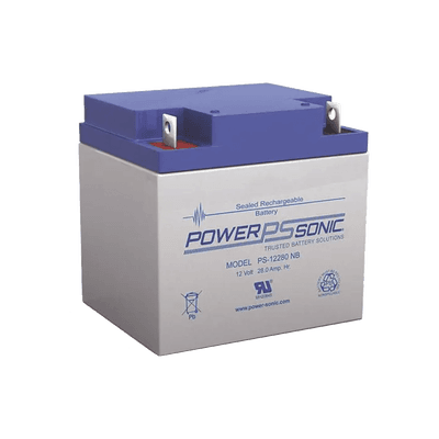 Batería 12V, 28AH, Para Respaldo, Tecnologías AGM/VRLA, 5 Años Vida Útil, Terminales NB, Reconocida UL