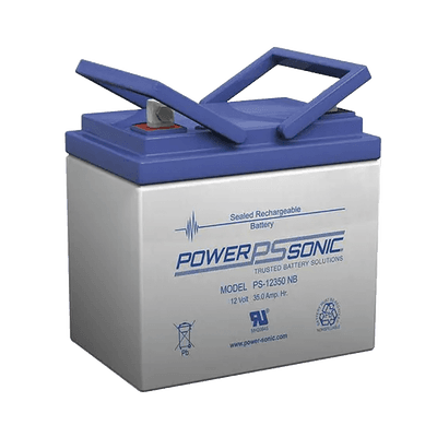 Batería 12V, 35AH, Para Respaldo, Tecnologías AGM/VRLA, 5 Años Vida Útil, Terminales NB, Reconocida UL