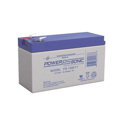 Batería 12V, 8AH, Para Respaldo, Tecnologías AGM/VRLA, 5 Años Vida Útil, Terminales F1, Reconocida UL