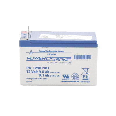 Batería 12V, 9AH, Para Respaldo, Tecnologías AGM/VRLA, 5 Años Vida Útil, Terminales NB1, Reconocida UL