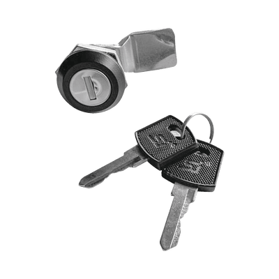 Cerradura con Paleta Metálica con 2 llaves para Gabinetes PST de Poliéster.