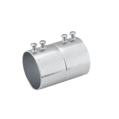 Cople de 2" (50.8 mm) para Pared Delgada con Tornillo.
